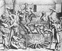 Cannibalismo in Brasile nel 1557, riferito da Hans Staden.